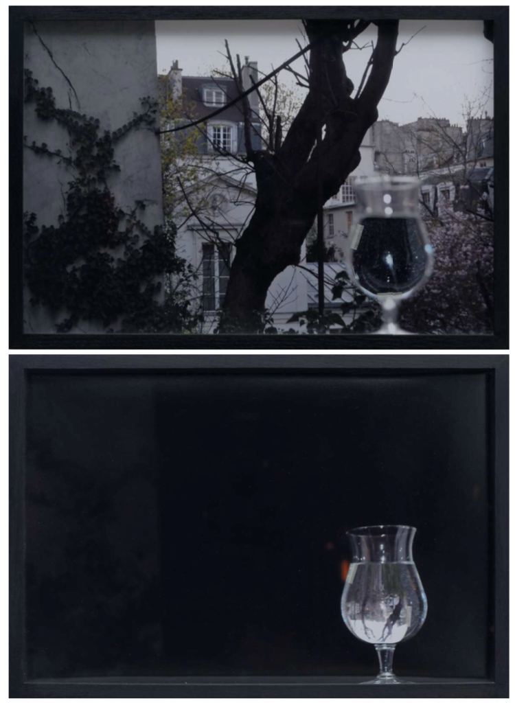 Storing the Night/The Day vanished 1 (diptych)