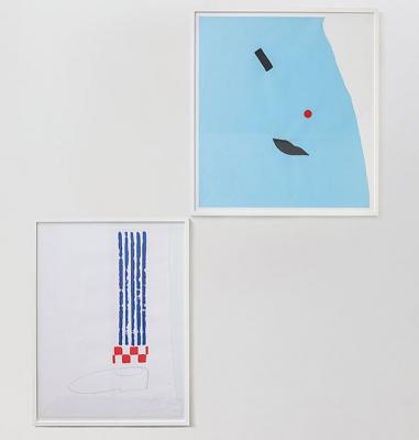 VRA59 - Benjamin Collet - De choses en figures (diptych) 2017