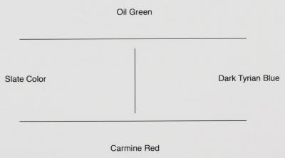 VRA90 - Ignasi Aballi - Translation of a Japanese dictionary of color combinations - part 1 (detail) 2018