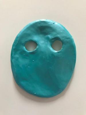 VRA35bis - Lise Stoufflet - Synchronization Swimmer Mask 3 (recto) 2015-2017