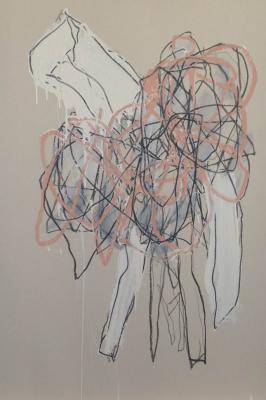 VRA10 - Thibault Hazelzet - Preparatory drawing n°22 (The five Brides) 2015